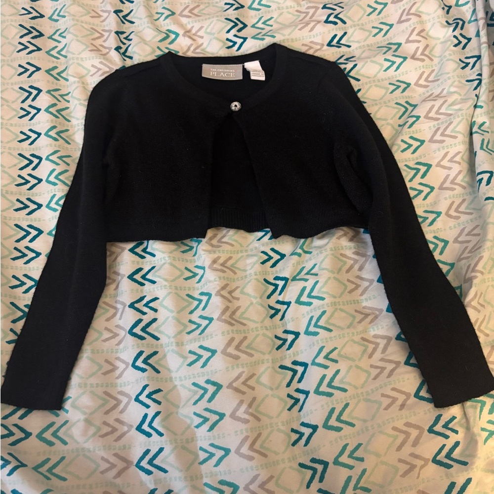 The Children's Place Black Cardigan